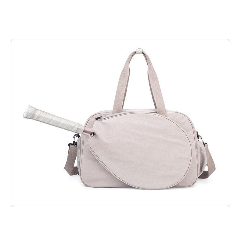 All-rounder tote — side angle showing racket sleeve